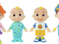 cocomelon cmw0169 set de 4 figurine "familie"