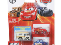 mattel gkg01 set de 3 mașini de bază din filmul "cars" (in sort.)