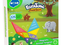 hola toys e7982 joc "tangram" cu animale magnetice