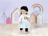 zapf creation 870945 set de îmbrăcăminte baby annabell „paris” (43 cm.)