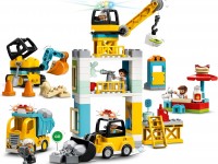 lego duplo 10933 constructor "macara turn la un șantier" (123 el.)