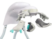 caretero-8093 balansoar electric "raffi premiumi" (< 12 kg) gri deschis