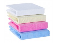 klups Простынь махровая на резинке (120x60) бежевый******