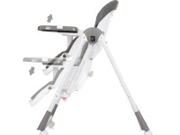 chipolino Стульчик для кормления и качели 2в1 "milk shake" sthms02404gn гранит