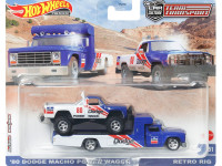 hot wheels flf56 transportor cu automobilul de baza "team transport" in asortiment