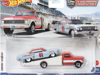 hot wheels flf56 transportor cu automobilul de baza "team transport" in asortiment