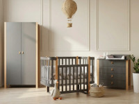 set mobilier pentru copii veres monaco pătuț + comodă + dulap)