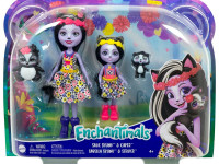 enchantimals hcf82 set de joc "sconcsii sage si surioara"