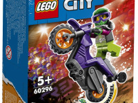 lego city 60296 Конструктор "Акробатический трюковый мотоцикл " (14 дет.)