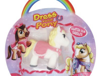 dress your pony dir-l-20002 figurine costumate de ponei (in sort.)