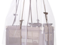 chipolino kosipa252be Țarc-patut cu baldachin palace bear bej