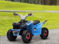 op mx630/2 atv electric pentru copii albastru