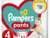 pampers pants 4 (9-15 kg.) 52 buc.