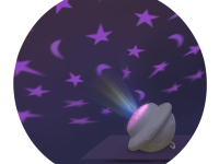 chipolino mild02310bea Музыкальный мобиль с проектором "Мишка"