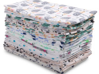 sensillo-4 pelinca de flanel cu imprimeu tetra (70x80 cm) &icirc;n sort.