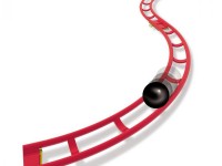 quercetti 6430 treck skyrail roller coaster