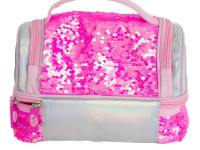 noriel int8751 geanta roz cu paiete color chic