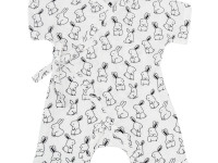 minikin 22301480 Песочник "bon voyage" (р.80) белый\зайчик