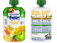 Черноголовка piure salată tropicală (6 luni+) 85 gr.