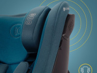 kinderkraft scaun auto i- guard i-size 360&deg;С gr.0+/1 (40-105 cm.) negru grafit