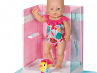 zapf creation 830604 cabina de dus automata pentru papusa baby born  