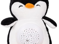 chipolino pil02503ping jucărie de pluș cu proiector și muzică "pinguin"
