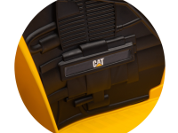 chipolino elbcat02501 atv pe baterii cat galben