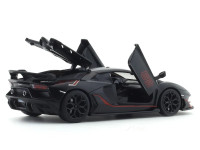 msz 68269a/2 mașinuță metalică lamborghini aventador svj (1:24) cu sunete și lumini 