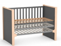 veres 07.3.1.36.16 patuț pentru copii ЛД7 nice (gri &icirc;nchis)