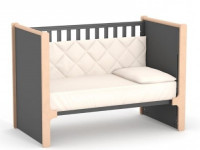 veres 07.3.1.36.16 patuț pentru copii ЛД7 nice (gri &icirc;nchis)