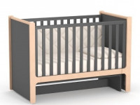 veres 07.3.1.36.16 patuț pentru copii ЛД7 nice (gri &icirc;nchis)