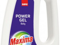 sano detergent gel de rufe concentrat "maxima baby" (1 l.)  992218