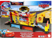 cars jbm70 set de joacă "spălătorie auto cu mcqueen" seria "schimbare culoare"