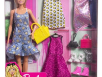 barbie jcr80 Кукла Барби с 4 комплектами одежды