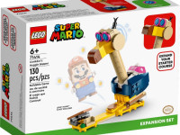 lego super mario 71414 setul adăugător "conkdors noggin bopper" (130 el.)