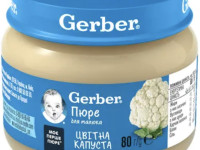 gerber piure din conopidă (4 luni +) 80 gr.