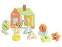 classic world 20143 Деревянная игрушка "Домик"
