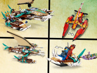 lego ninjago 71748 Конструктор "Морская битва на катамаране" (780 дет.)