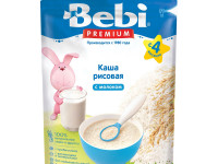 bebi premium terci de orez cu lapte (4 m+) 200 gr.