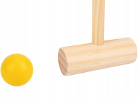 tooky toy th366 set de joacă din lemn „croquet”