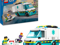 lego city 60451 Конструктор "Скорая помощь" (184 дет.)