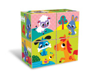kids hits kh20/022 cuburi de lemn "ferma"