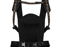 kinderkraft Рюкзак-переноска huggy bizzu чёрный\луна