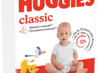 huggies classic jumbo 5 (11-25 kg.)  38 buc.