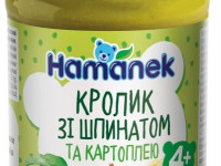 hame de piure "hamanek" cu spanac și cartofi (4 luni+) 190 gr. 