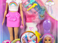 barbie jjp07 papușă barbie "strălucire curcubeu"