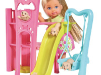 simba 5733074 Кукла Еви с аксессуарами “Парк развлечений для животных” (12cм)