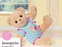 zapf creation 835616 jucărie moale "bear baby born" albastru