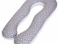 veres 301.15.05 pernă pentru gravide &icirc;n formă de u (140х75 cm.) gri\bej