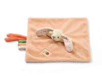 babyono-769 1539 Мягкая игрушка-платок "Зайчик"